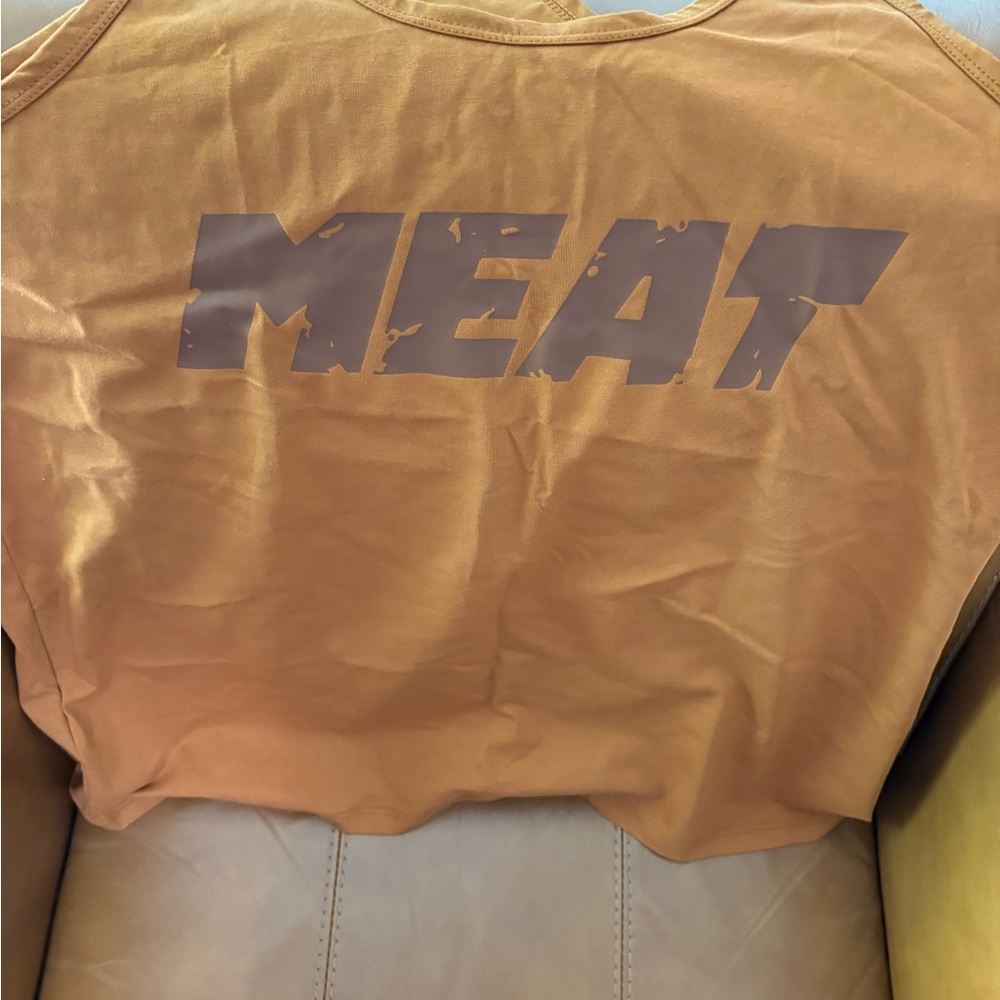 Men's Brown Tank Top